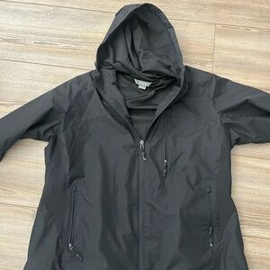 Natural Reflections Black Hooded Ski Jacket